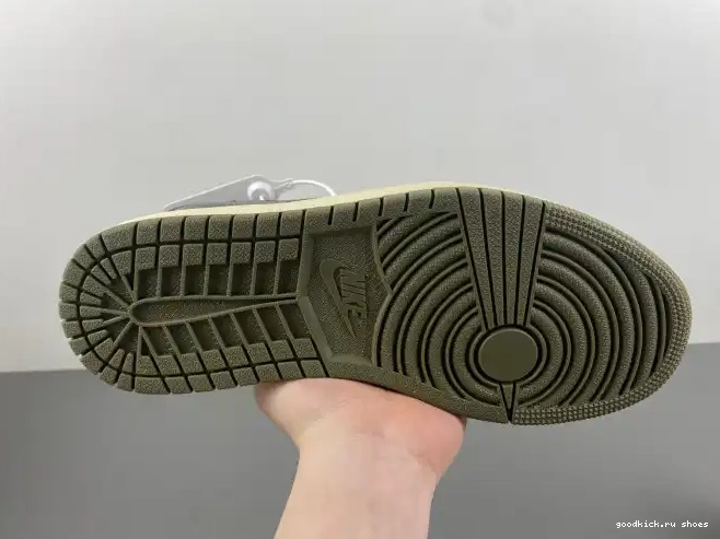 TRAVIS 1 OLIVE OG MEDIUM JORDAN DM7866-200 LOW SCOTT AIR X 0507